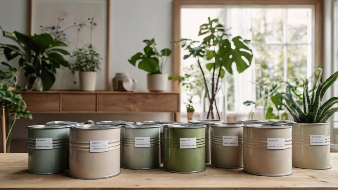 giftfria målarfärger hemmet